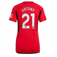 Manchester United Antony #21 Heimtrikot Frauen 2023-24 Kurzarm